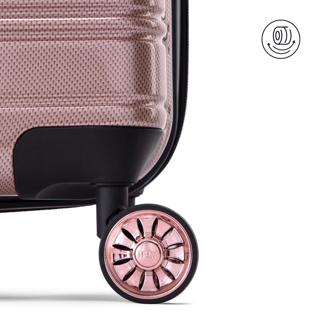 24" Hardside Fibertech Checked Luggage N9989