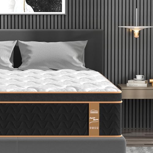 12 Inch Hybrid Innerspring Mattress with Gel Memory Foam A917