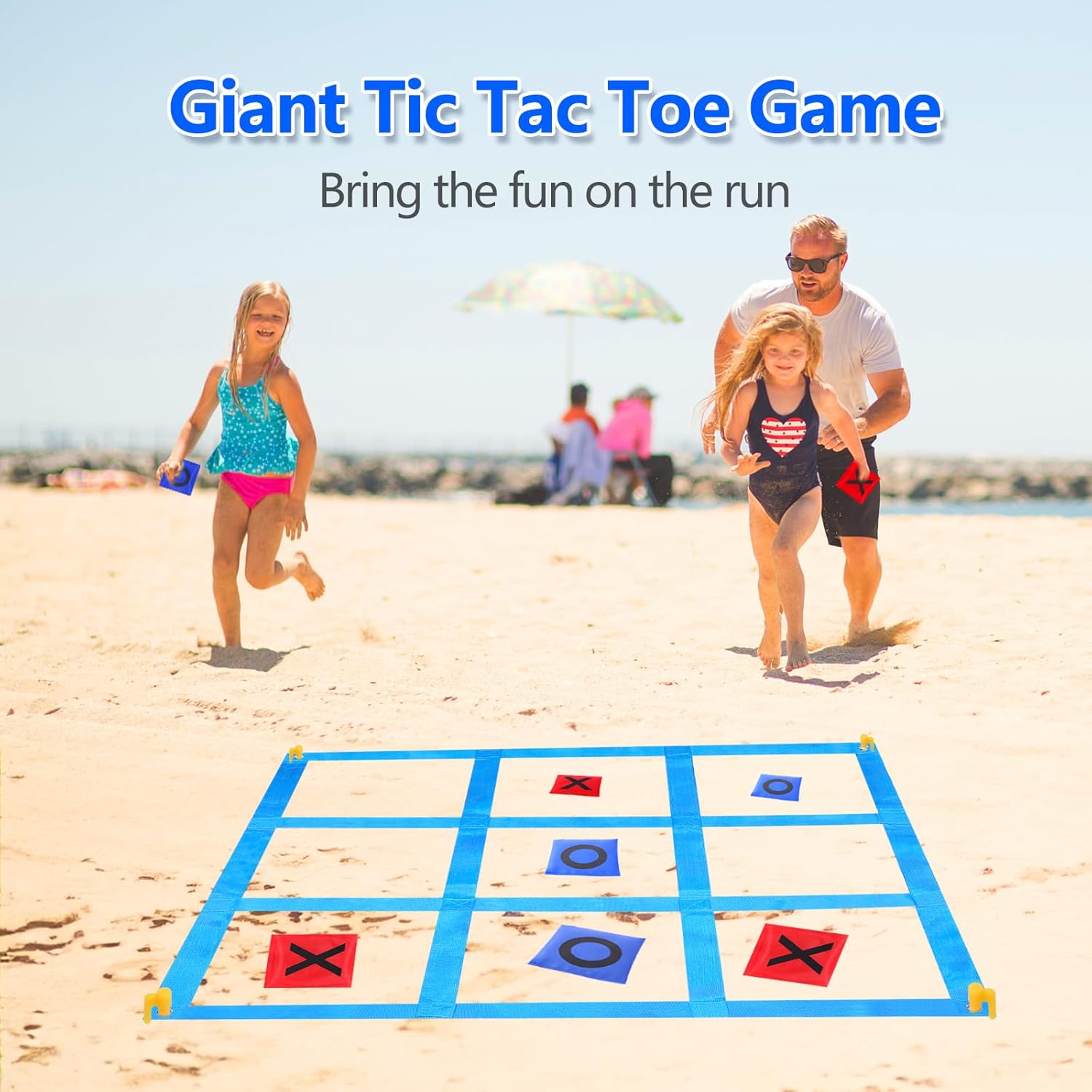 Outdoor Giant Tic Tac Toe Bean Bag Toss Game U819855