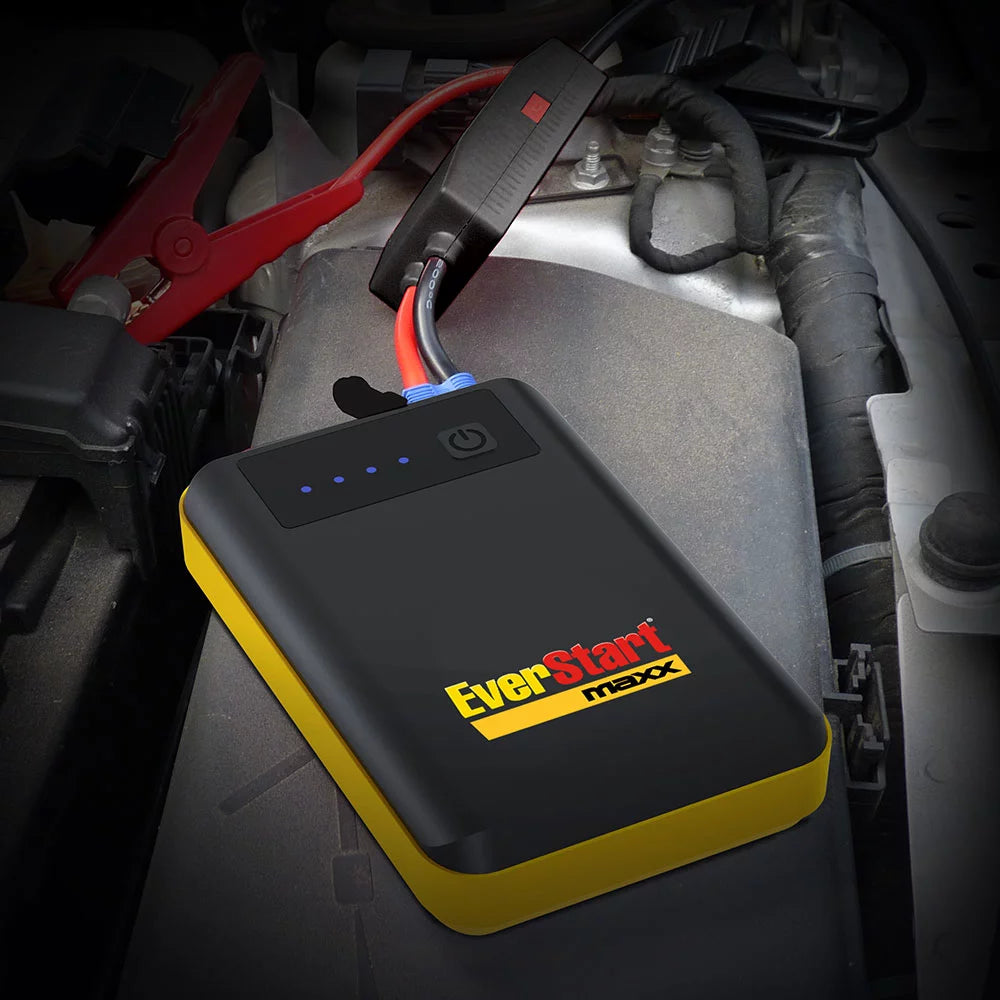 600A 12V Lithium Ion Jump Starter and Portable Power Pack E757934