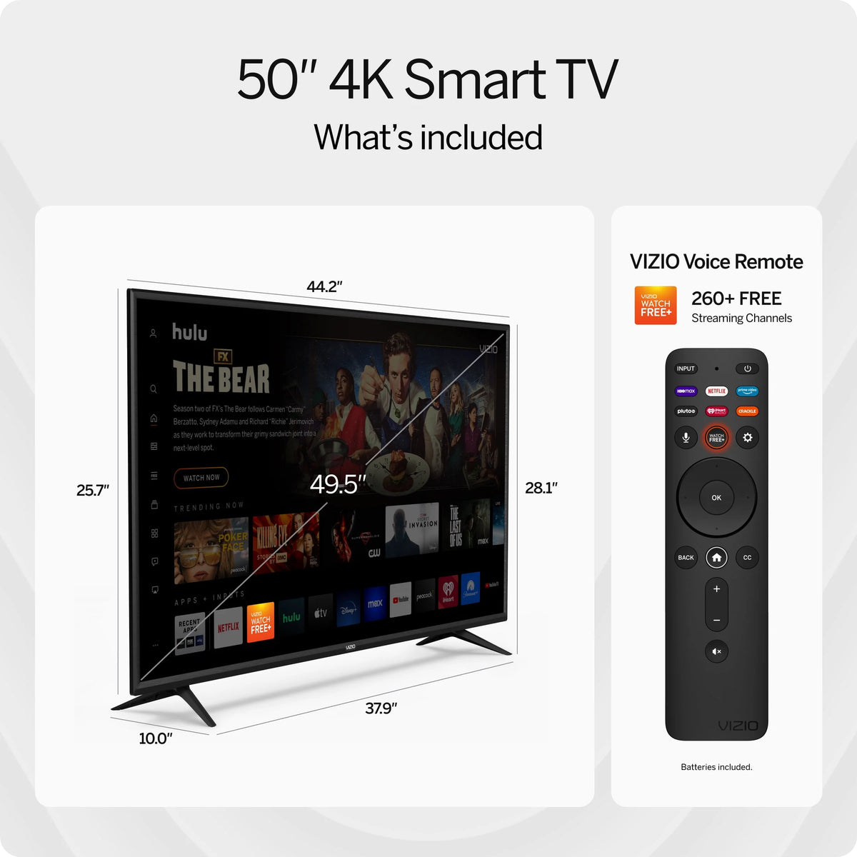50 Class 4K UHD LED Smart TV B199
