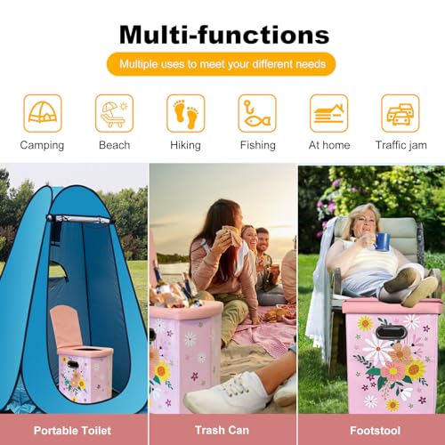 XL Folding Portable Toilet K872