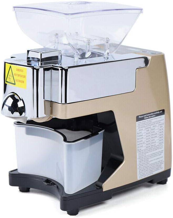 Stainless Steel 110V 450W Automatic Oil Press Machine V945068