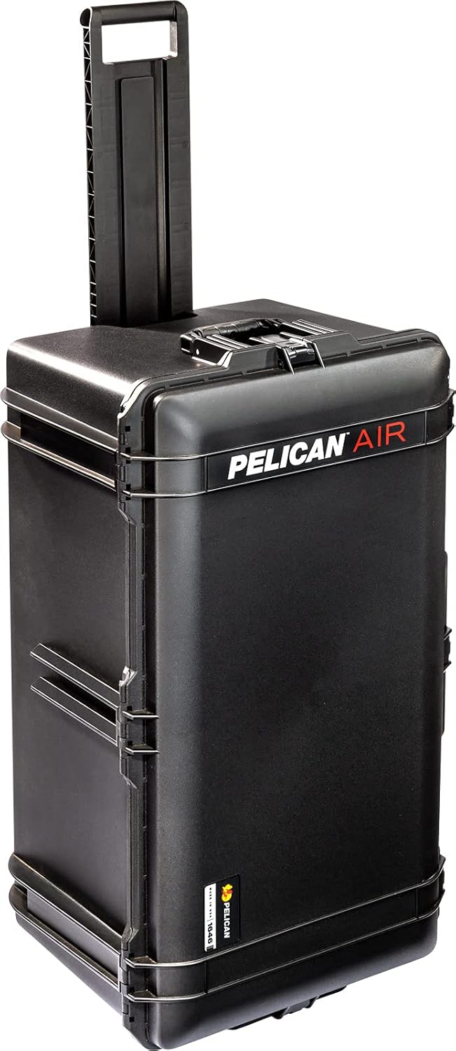 Black 1646 Air Case with Wheels and Foam O773491