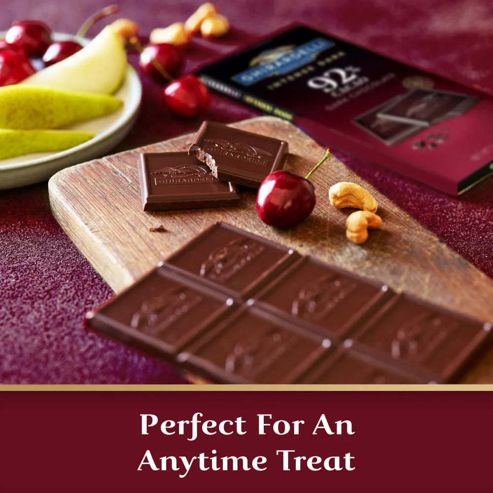 92% Cacao Dark Chocolate Bar, 3.17 Oz (Pack Of 12) X213