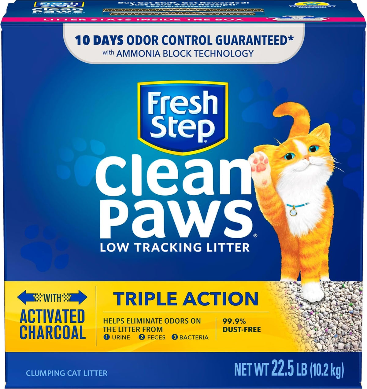 Clumping Cat Litter, 22.5 Pounds Z464