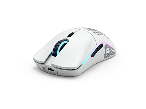 White Ergonomic Mouse T42653