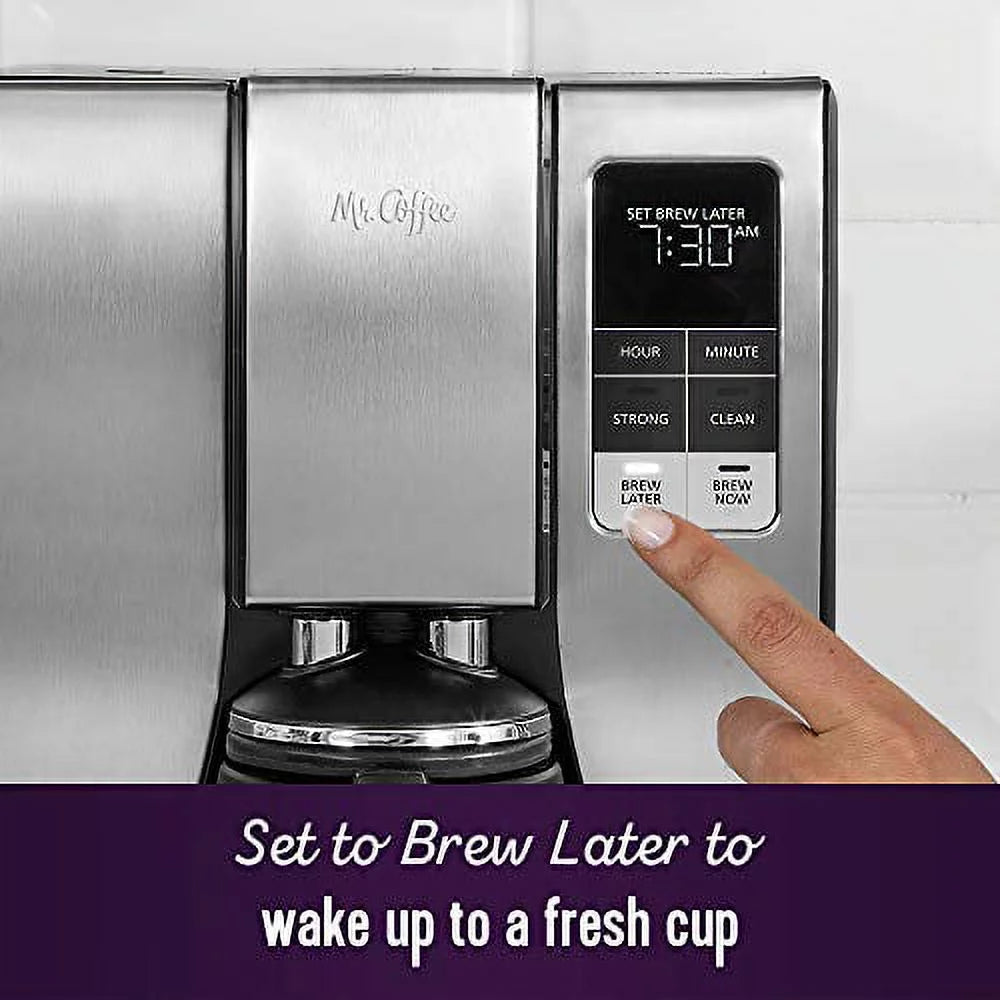 10 Cup Thermal Programmable Coffeemaker, Stainless Steel T1422