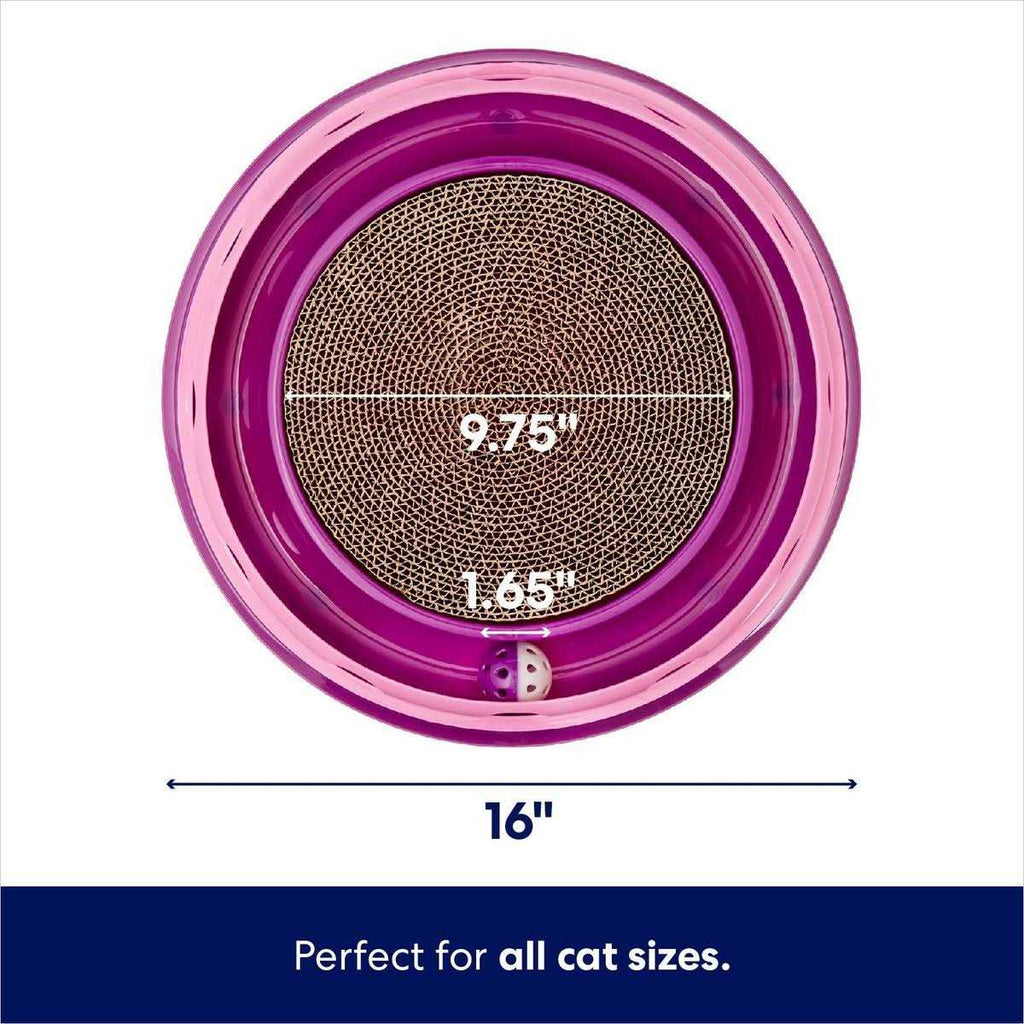 Scratch & Roll Scratcher Cat Toy with Catnip X48625