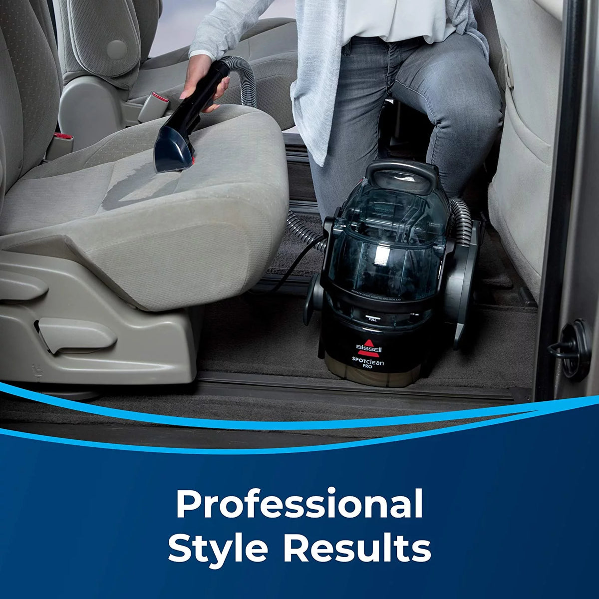 Black Portable Carpet Cleaner J1105