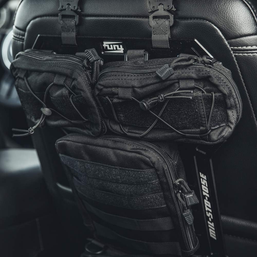 Tactical Rigid MOLLE Insert Panel with 4 Organizer Storage Bag P51644