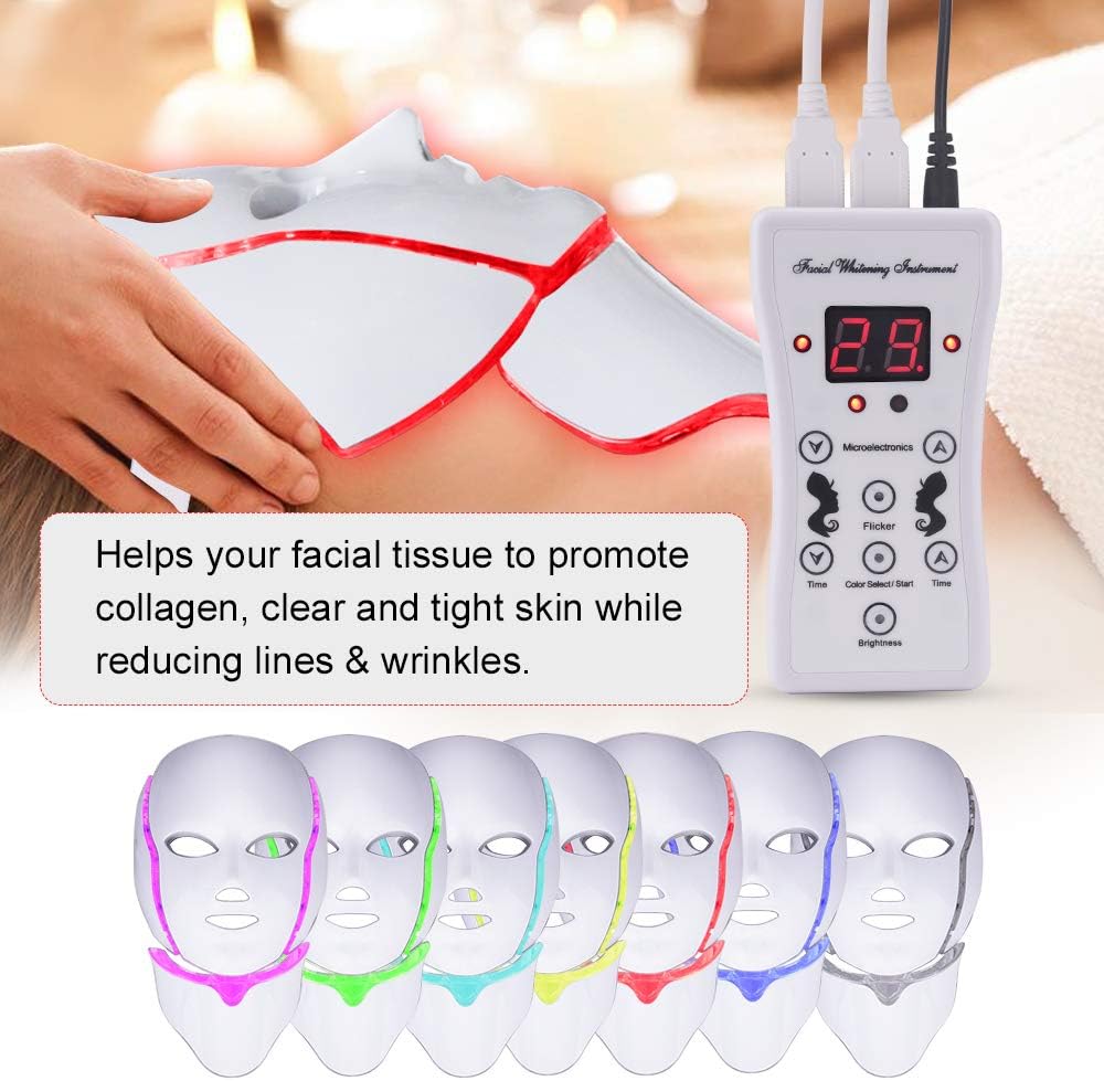 7 Colors Face and Neck with Micro-Current Function A754589