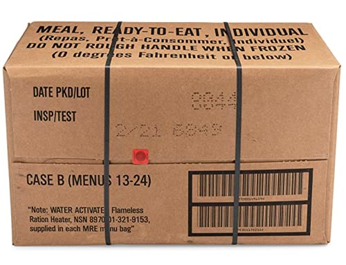 24ct MRE Meals Ready to Eat W3543