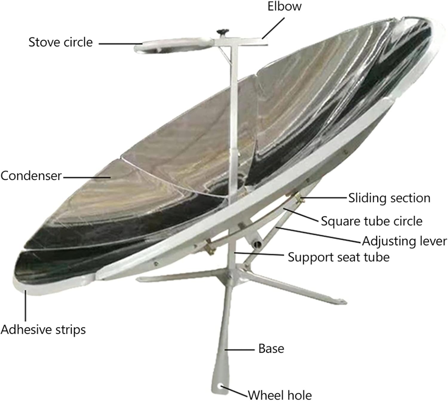 Solar Outdoor Oven Portable Solar Cooker X197
