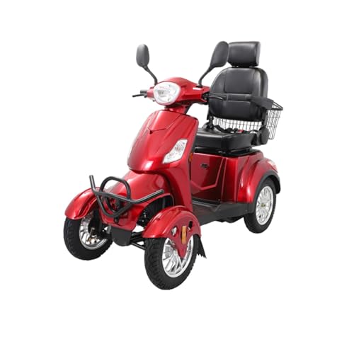 Red 800W All Terrain Heavy Duty Mobility Scooter Q4829