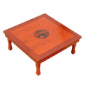 Folding Square Solid Wood Coffee Table (60cm) D74853