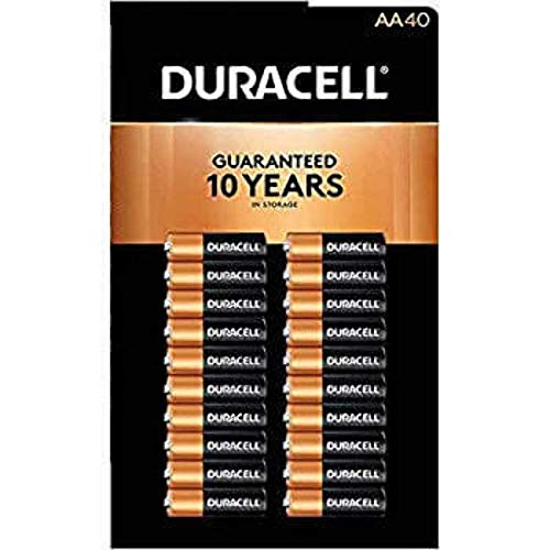40 Count AA Alkaline Batteries G25570