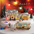 Lighted Christmas Village Building W4049