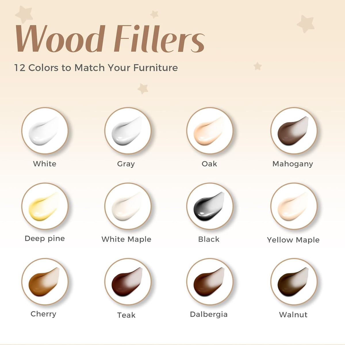12 Colors Wood Furniture Repair Kit M292510