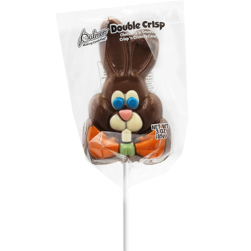 Milk Chocolate Easter Bunny Lollipop, 3oz, Individually Wrapped Q57277