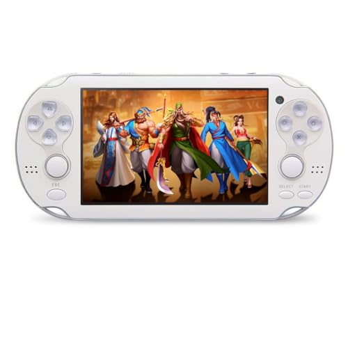 Handheld Game Console 4.3 inch Double Joystick 8GB 2200 Retro Game Portable Black H7363