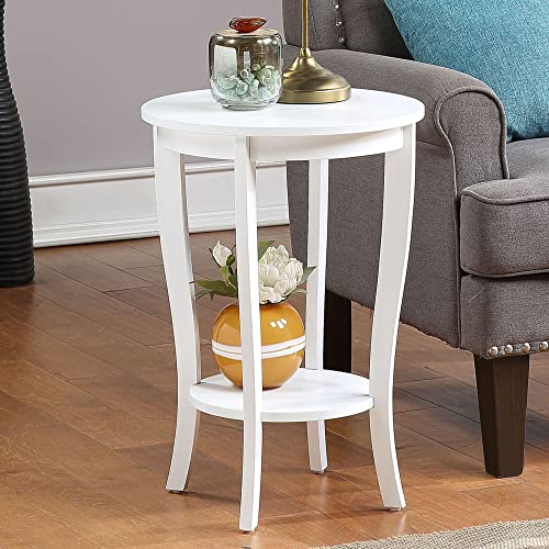 Black Round End Table X632