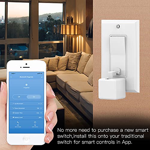 Smart Switch Button Pusher Wireless Bluetooth Fingerbot H1589