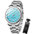 Waterproof Stainless Steel Analog Chronograph Watch E6557