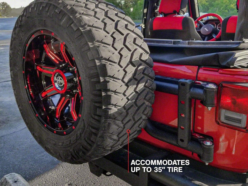 HD Tire Carrier Compatible with OEM Tail Gate C6087