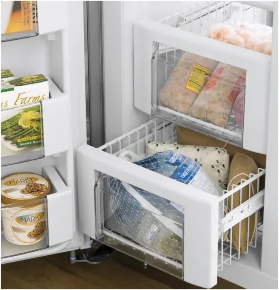 48" Smart Built-In Side-by-Side Refrigerator with Dispenser F54648