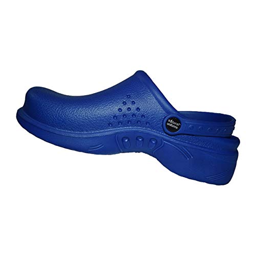 Natural Uniforms Ultralite Women's Clogs with Strap Nursing Medical Work Mule G965
