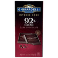 92% Cacao Dark Chocolate Bar, 3.17 Oz (Pack Of 12) X213