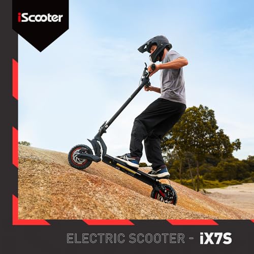 Electric Scooter with 28/38 MPH Top Speed, 40/50 Miles Range, 10/11" Offroad Pneumatic Tires, Foldable E7682