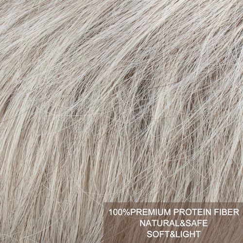 Blonde Synthetic Hair Topper for Women X724542