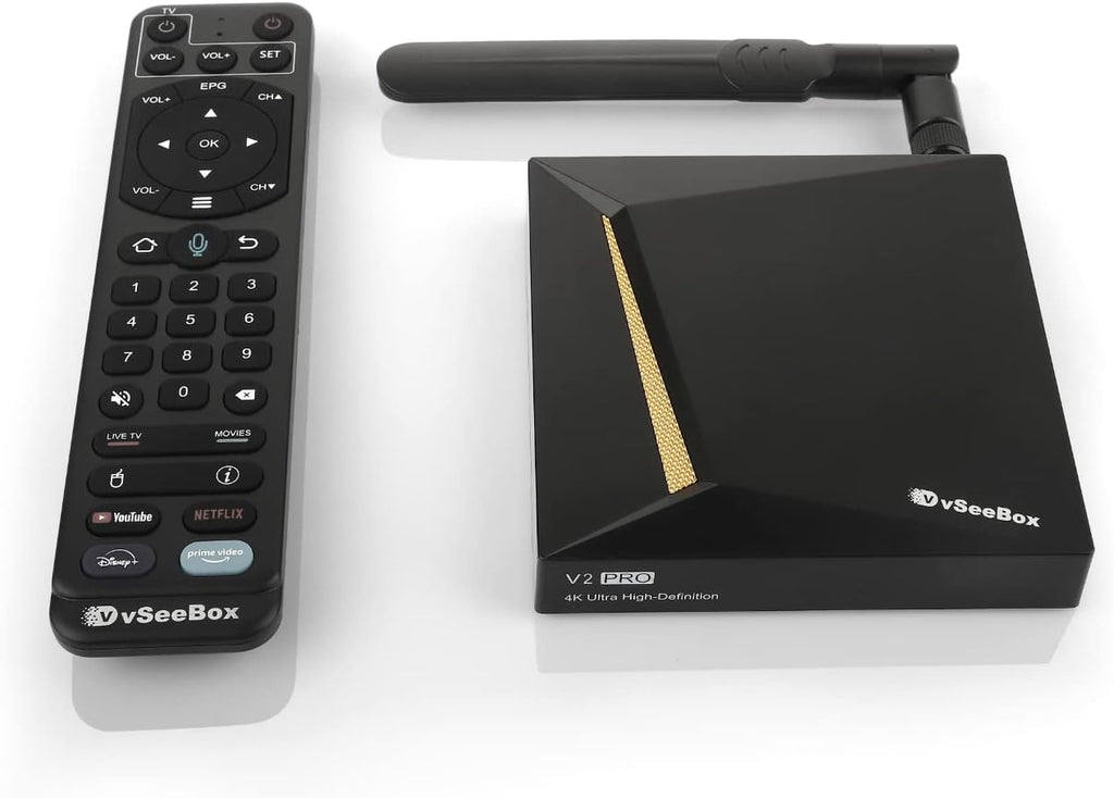 vSeeBox with Bluetooth Voice Remote & Wi-Fi S921570