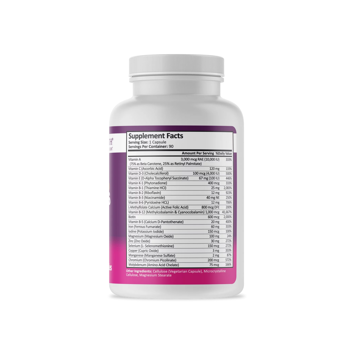 90 Capsules Bariatric Multivitamin Capsule P213