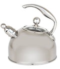Stainless Steel 2.5 Quart Tea Kettle with Tempered Glass Lid P447207