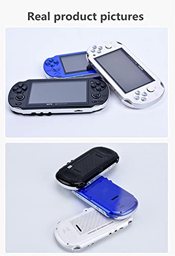 Handheld Game Console 4.3 inch Double Joystick 8GB 2200 Retro Game Portable Black H7363