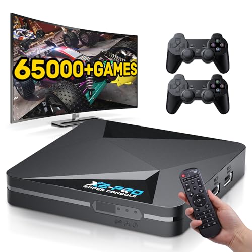 Retro Game Console with 65,000+ Classic Games, 4K HD Output N325