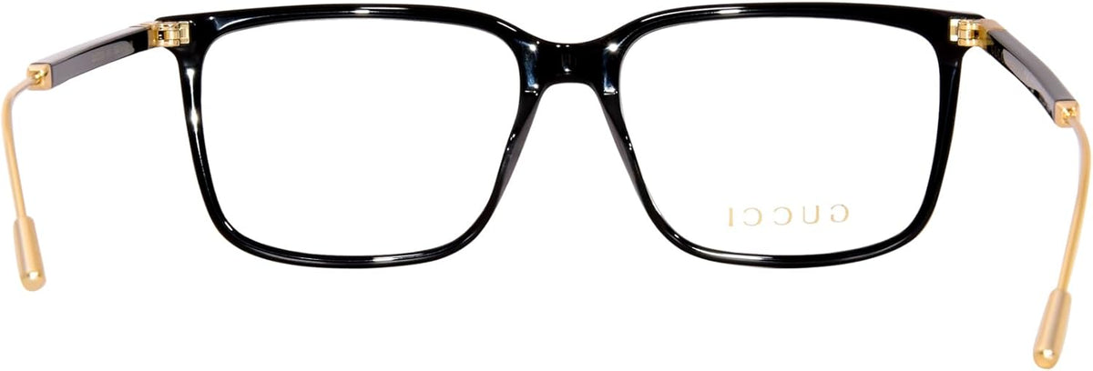 Black Rectangle Men's Eyeglasses U86526