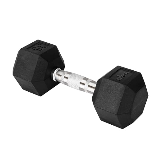 Chrome Hex Dumbbells 5-50 LBS Single W564