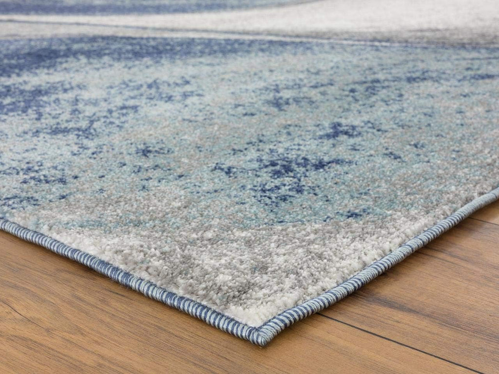 Blue 8x10 Area Rug S360