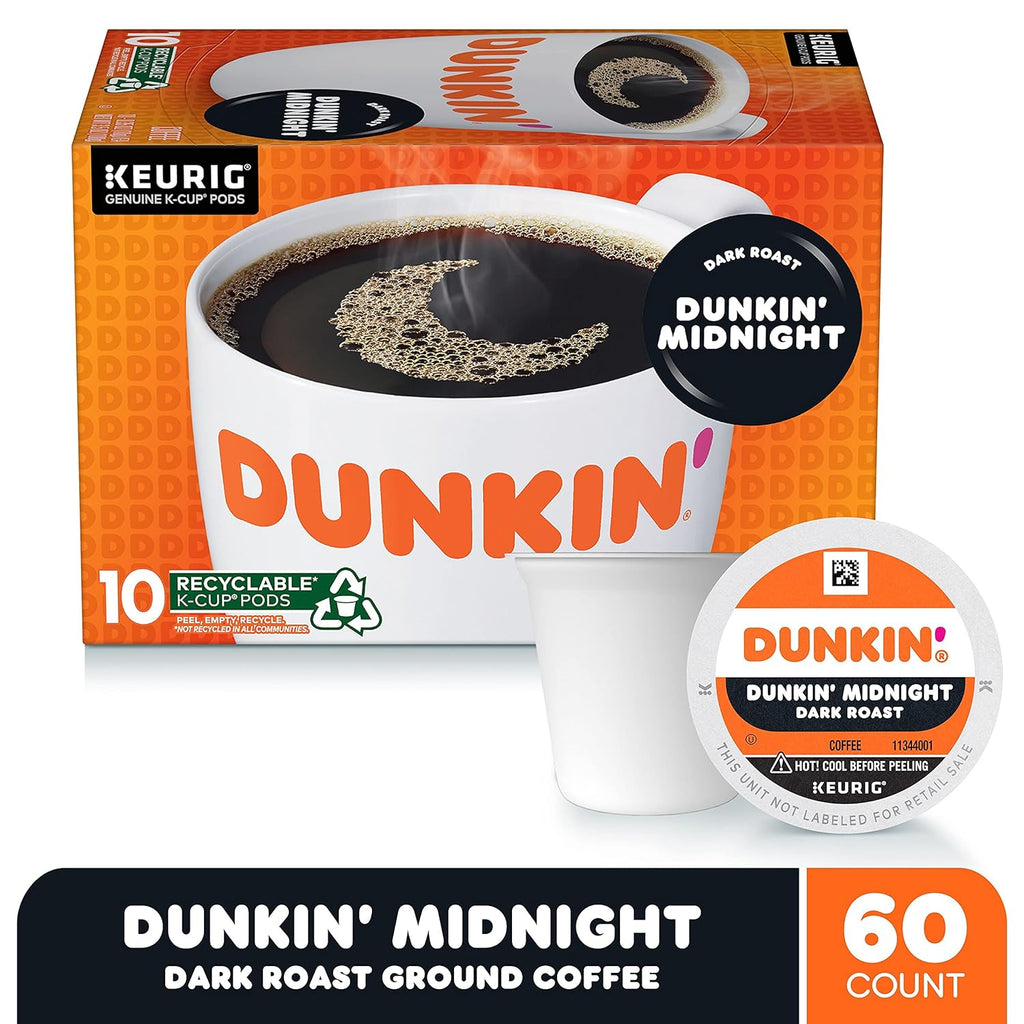 Dark Roast Coffee, 60 K-Cup Pods D6671