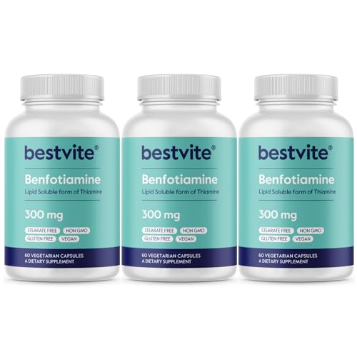 Benfotiamine 300mg 180 Vegetarian Capsules C1172