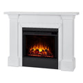 White Electric Fireplace P111