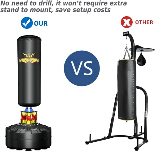 Heavy Punching Bag with Stand 70'' E84750
