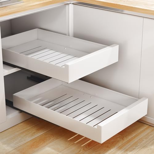 Expandable Slide out Drawer Cabinet Organizer W7209