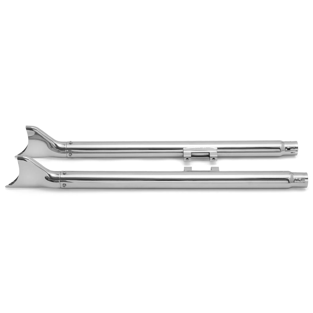36" Slip on Fishtail Mufflers Exhaust Pipes D486746