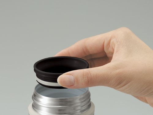 Stainless Steel Travel Mug, 12-Ounce, Black T62444