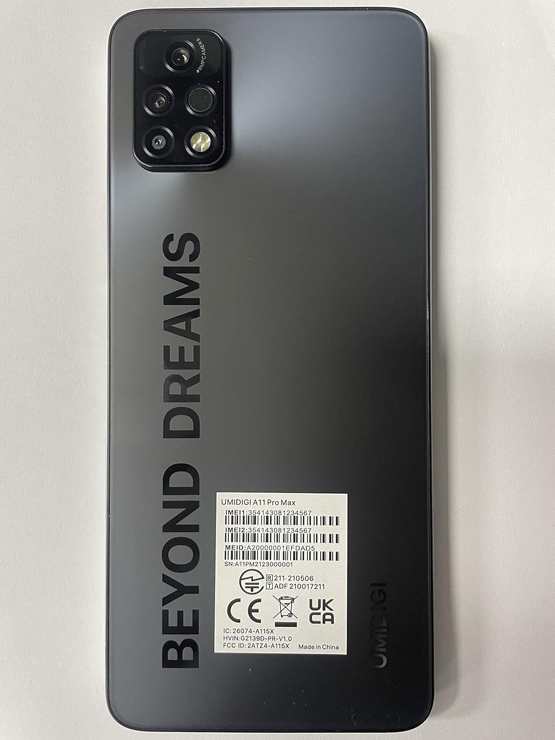 Unlocked Cell Phone, 4GB+128GB Expandable 256GB, 6.8 Inch FHD Touch Screen, 5150mAh Battery, Dual SIM 4G F130696